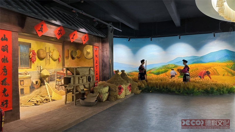 非遗文化展览厅如何设计可回收的展具